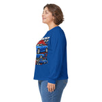 2008 S2000 Racing Graphic Long Sleeve Tee | Blue JDM Sports Car