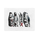 ZR1X Stars & Steel C8 Blanket | Velveteen Microfiber Car Throw