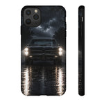 Vintage Muscle Car in Rain 1966 GTO phone case | Tough Cases