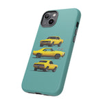 1969 Camaro SS Yellow Triple View Tough Phone Case Cover Gift