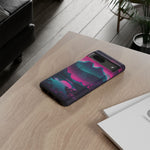2 Rounds Canada Retina Artwork Vaporwave Phone Case – Landscape Aesthetic