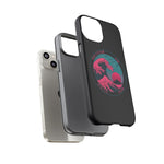 Great Dream Wave Circular Badge Vaporwave Phone Case – Japanese Aesthetic