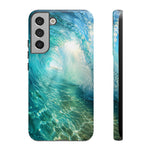Ocean Wave Tunnel Tough Case | Turquoise Surf Phone Cover