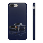 Navy Blue Chevy OBS Truck Phone Case, Classic Cover