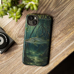 Snook Phone Case, Mangrove Sunbeam Painterly Marine Art Cover, Gift