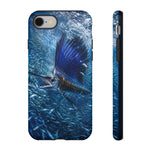 Sailfish Bait Ball Hunt Phone Case Saltwater Fishing Gift for Anglers