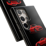Red 370Z Sports Coupe Tough Phone Case for JDM Enthusiasts