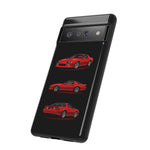 Z28 Red Triview Phone Case Classic Car Illustration