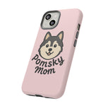 Pomsky Mom Phone Case | Cute Dog Illustration