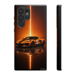 Z06 C8 Phone Case, Orange Racing Livery Studio Cover