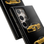 Gold Fairlady Z Classic Sports Car Tough Phone Case - 3 View
