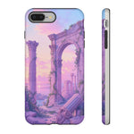 Roman Ruins Pastel Sky Vaporwave Art Tough Phone Case