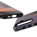 Temple Bell Sunset Phone Case Japan Zen Tough Case