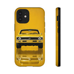 Nova SS Phone Case Yellow, Classic 70s Muscle Car Cover, Gift for Him