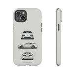 1993 Supra A80 White Triple View JDM Tough Phone Case Cover