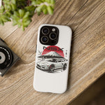 NSX Retro Mount Fuji Illustration JDM phone case | Tough Cover
