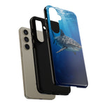 Tiger Shark Phone Case, Dappled Blue Water Tough Cover