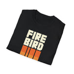 Firebird Retro Sunset Car T-Shirt Classic Muscle Graphic Tee