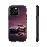 Soft White C3 Corvette Mauve Sky Phone Case