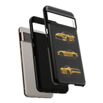 Gold Fairlady Z Classic Sports Car Tough Phone Case - 3 View