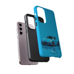 RX-7 Cyan Studio Phone Case Studio Color Match Car Art