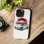 NSX Retro Mount Fuji Illustration JDM phone case | Tough Cover