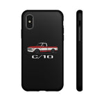 1970 C10 Red White Classic Pickup Tough Phone Case Cover