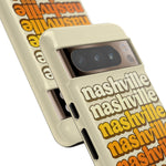 Nashville Retro Stack phone case | Tough Cover