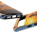 Rhodesian Ridgeback African Savanna Art Tough Phone Case