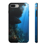 Grouper Reef Phone Case, Shadowed Ledge Light Tough Cover