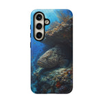 Grouper Reef Phone Case, Sunbeam Ledge Marine Art Tough Cover