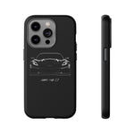 Black C7 ZR1 Phone Case for Chevy Sports Car Enthusiasts