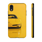 C5 Z06 Yellow Sports Car phone case | Tough Cover for Vette Owners