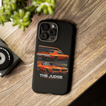 1969 GTO Judge Orange Muscle Car Tough Phone Case Cover Gift