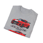 Red 2025 GT350 Muscle Car T-Shirt | Racing Mustang Graphic Tee