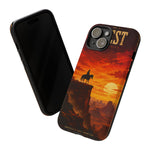 Western Sunset Cowboy Phone Case | Rugged Protective Cover