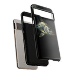 Snook Fishing Phone Case, Saltwater Portrait Black Cover, Gift