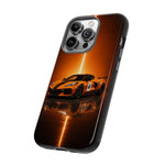 Z06 C8 Phone Case, Orange Racing Livery Studio Cover