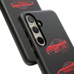 Red MR2 JDM Sports Car Phone Case Tough Multi View