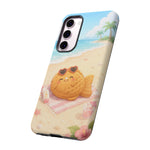Taiyaki Beach Day Kawaii Tough Phone Case
