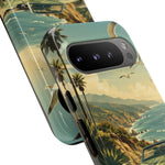 Vintage Olds 442 Convertible Coastal Drive phone case