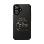 1978 Trans Am Phone Case Featuring Black Firebird Muscle Car Artwork