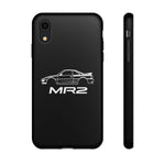 MR2 White Side Silhouette JDM Tough Phone Case Cover Gift