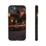 Datsun 240Z Shrine Blossom Dusk Tough Phone Case - Warm Lantern Glow
