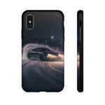 MK4 Supra Snow Drift Night Tough Phone Case