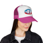 #43 Retro Racing Trucker Cap Hat | Classic Stock Car Style Mesh Snapback