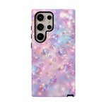 Rhinestone Sparkle Phone Case, Pastel Gradient Cover