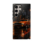 Challenger RT Phone Case, Rainy City Night Muscle Car Tough Cover