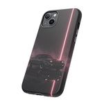 FC RX-7 Pink Neon Fog Column Tough Case
