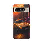 Retro Sunset Datsun 240z Car phone case | Tough Cover
